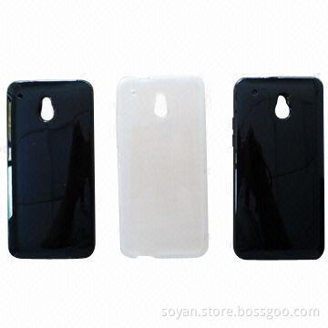 TPU Mobile Phone Cases for HTC One Mini, Various Colors Available